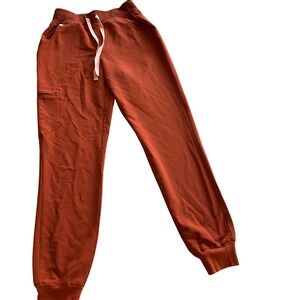 FIGS‎ Technical Collection Cargo Jogger Scub Pants Rust Orange Women's XS